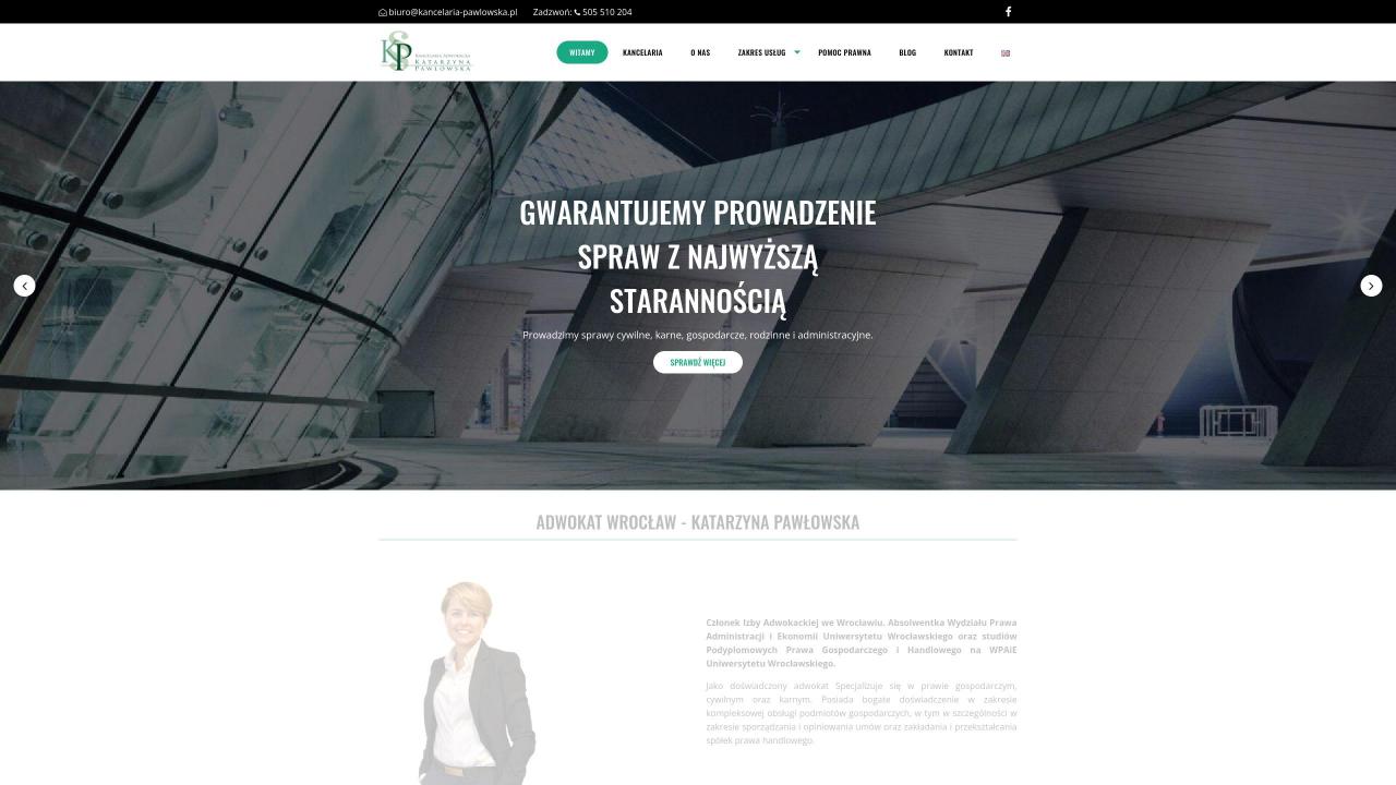 Kancelaria adwokacka Katarzyna Pawłowska